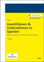 "Investitionen und Steuern in Spanien" von Lincke, 2. Auflage, auf gelbem Hintergrund, Mariscal & Asociados Logo.