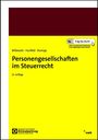 "Personengesellschaften im Steuerrecht, 13. Auflage." Oben braun, unten gelber Hintergrund, kleines Logo unten.