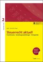 Steuerrecht aktuell, Dezember 2026, inklusive Online-Seminar. Roter Hintergrund mit Zahlen.