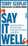 Terry Szuplat: Say It Well, Buch