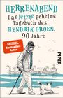 Hendrik Groen: Herrenabend, Buch