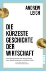 "Andrew Leigh: Die kürzeste Geschichte der Wirtschaft. Claudia Goldin lobt das Werk. Zwei antike Münzen sind erkennbar."