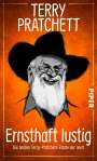Terry Pratchett: Ernsthaft lustig, Buch