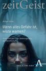Titel: "Wenn alles Gefahr ist, wozu warnen?" von Achim Kinter. Verlagsname unten. Frau mit nassen Haaren schaut aus dem Wasser.