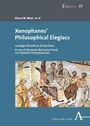 Buchtitel: "Xenophanes’ Philosophical Elegiacs". Auf dem Cover ist eine antike Illustration von Menschen in Gewändern.