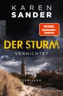 Karen Sander: Der Sturm: Vernichtet, Buch