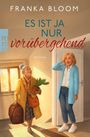 Titel: Es ist ja nur vorübergehend. Zwei Frauen in Flur, eine ältere mit Pflanze und Gepäck, eine jüngere überrascht.