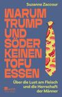 "Warum Trump und Söder keinen Tofu essen" von Suzanne Zaccour. Krawatte mit Fleisch. rowohlt POLARIS-Logo.