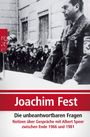 Joachim Fest: Die unbeantwortbaren Fragen, Buch