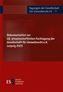 „Dokumentation zur 48. wissenschaftlichen Fachtagung der Gesellschaft für Umweltrecht e.V. Leipzig 2025“ auf rotem Hintergrund.