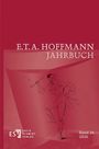 E.T.A. Hoffmann Jahrbuch, Band 34, 2026. Illustration eines Mannes mit Stock. Erich Schmidt Verlag Logo unten links.