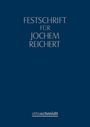 „Festschrift für Jochem Reichert“ in großer, silberner Schrift auf dunkelblauem Hintergrund, unten ein otto schmidt Logo.