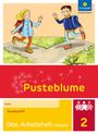 : Pusteblume. Das Sprachbuch 2. Arbeitsheft inklusiv. Druckschrift DS, Buch