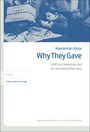 Maximilian Klose: Why They Gave, Buch