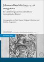 : Johannes Reuchlin (1455-1522) neu gelesen, Buch