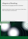 Titel: "Allegories of Breathing". Herausgeber: Zoltán Kulcsár-Szabó et al. Verlag: Franz Steiner Verlag. Abstrakte grüne Muster.