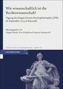 : Wie wissenschaftlich ist die Rechtswissenschaft?, Buch