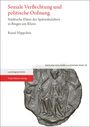 "Soziale Verflechtung und politische Ordnung", Raoul Hippchen, schwarz-weiße Skulptur eines Bischofs mit Stab.