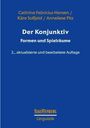 "Der Konjunktiv: Formen und Spielräume. 2., aktualisierte und bearbeitete Auflage." Blaues Buchcover mit gelber Schrift.