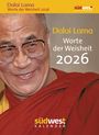 : Dalai Lama - Worte der Weisheit 2026 - Tagesabreißkalender zum Aufstellen oder Aufhängen, KAL