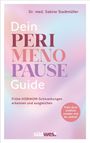 "Dein Perimenopause Guide" von Dr. med. Sabine Stadtmüller. Pastellfarbener Hintergrund mit südwest Logo.