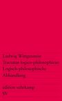Ludwig Wittgenstein: Tractatus logico-philosophicus / Logisch-philosophische Abhandlung, Buch