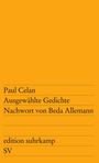 Paul Celan: Ausgewählte Gedichte, Buch