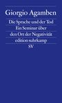 Giorgio Agamben: Die Sprache und der Tod, Buch