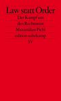 Maximilian Pichl: Law statt Order, Buch