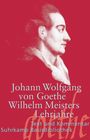 Johann Wolfgang von Goethe: Wilhelm Meisters Lehrjahre, Buch