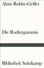 Alain Robbe-Grillet: Die Radiergummis, Buch