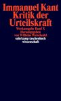 Immanuel Kant: Kritik der Urteilskraft, Buch