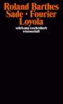 Roland Barthes: Sade Fourier Loyola, Buch