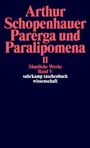 Arthur Schopenhauer: Parerga und Paralipomena II. Kleine philosophische Schriften, Buch