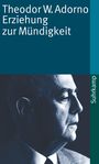Theodor W. Adorno: Erziehung zur Mündigkeit, Buch