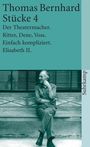 Thomas Bernhard: Stücke IV, Buch