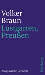 Volker Braun: Lustgarten, Preußen, Buch