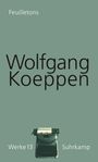 Wolfgang Koeppen: Feuilletons. Werke in 16 Bänden, Band 13, Buch