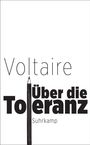 Voltaire: Über die Toleranz, Buch