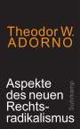 Theodor W. Adorno: Aspekte des neuen Rechtsradikalismus, Buch