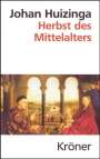 Johan Huizinga: Herbst des Mittelalters, Buch