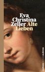 „Eva Christina Zeller Alte Lieben“. Gemälde eines Frauengesichts mit sanften Farben und melancholischem Ausdruck.