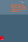 Titel: "Atonement in the Trinitarian Theology of Augustine, Calvin, and Turretin" von Sungkyu Joo. Blaues Cover, Logo unten.