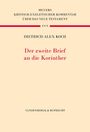 Dietrich-Alex Koch: Der zweite Brief an die Korinther, Buch