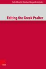 : Editing the Greek Psalter, Buch
