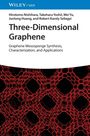 "Three-Dimensional Graphene" zeigt rote, verschlungene 3D-Strukturen auf schwarzem Hintergrund.
