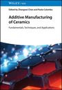 Buchtitel „Additive Manufacturing of Ceramics“; bearbeitet von Chen und Colombo; zeigt ein grafisches Netz aus Atomen.
