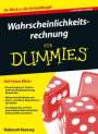 Deborah J. Rumsey: Wahrscheinlichkeitsrechnung für Dummies, Buch