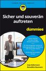 Oben: "LERNEN EINFACH GEMACHT" und ein Logo. Titel: "Sicher und souverän auftreten für dummies". Unten: Autorinnen-Namen.
