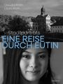 Buchtitel: "Stadtporträts: Eine Reise durch Eutin". Im Hintergrund ein historisches Gebäude, vorne eine Frau.